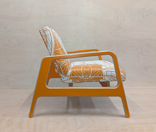 Graeme Kennedy - Praktisk Arm Chair (Orange)