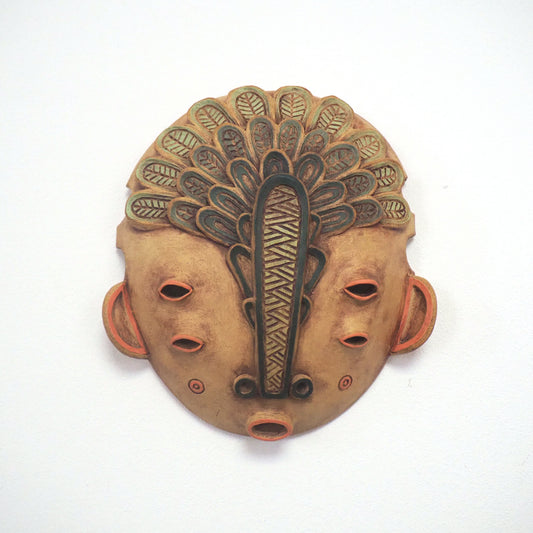 Pascale Wilson | Peacock | Ceramic Mask